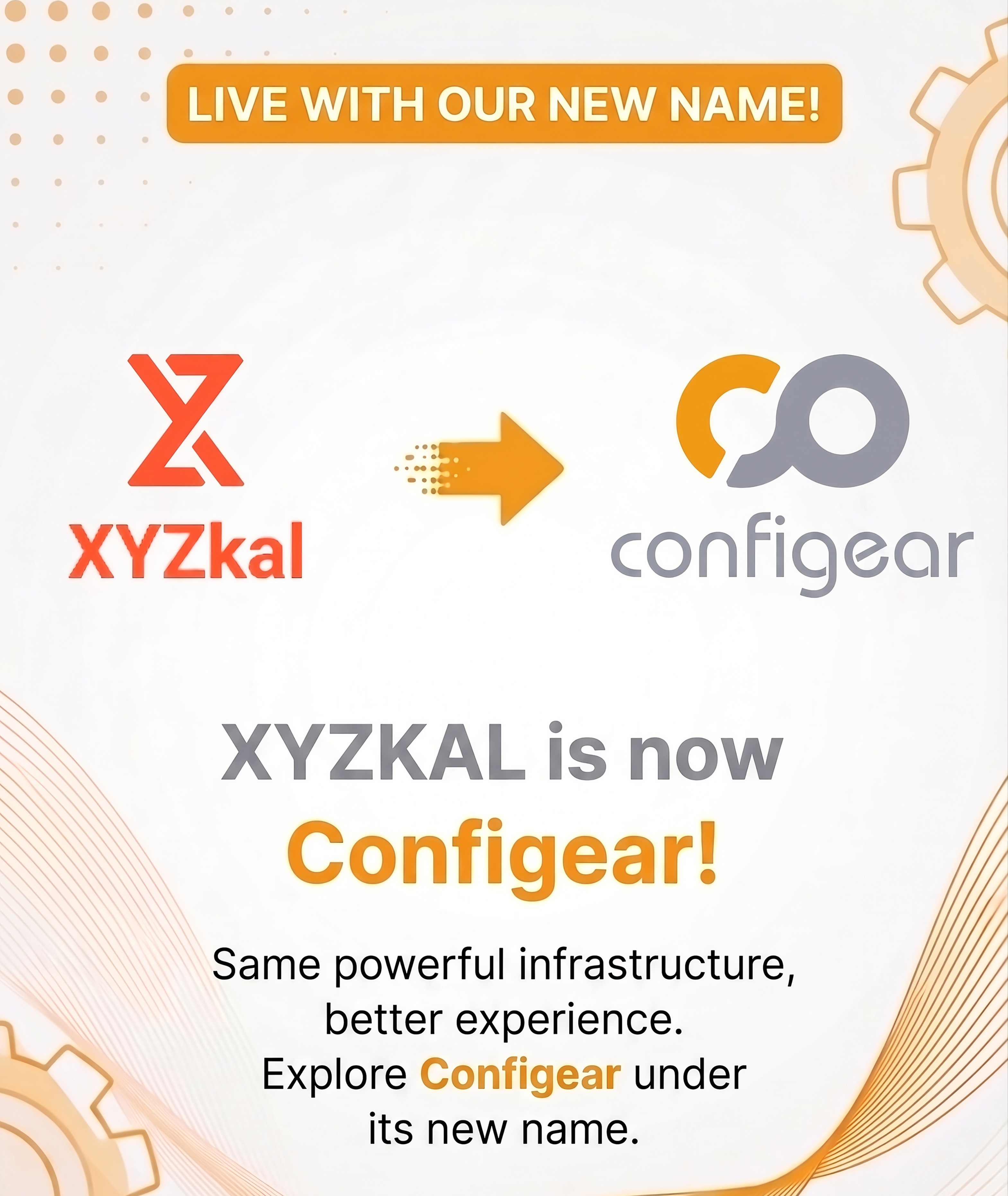 Configear rename announcement