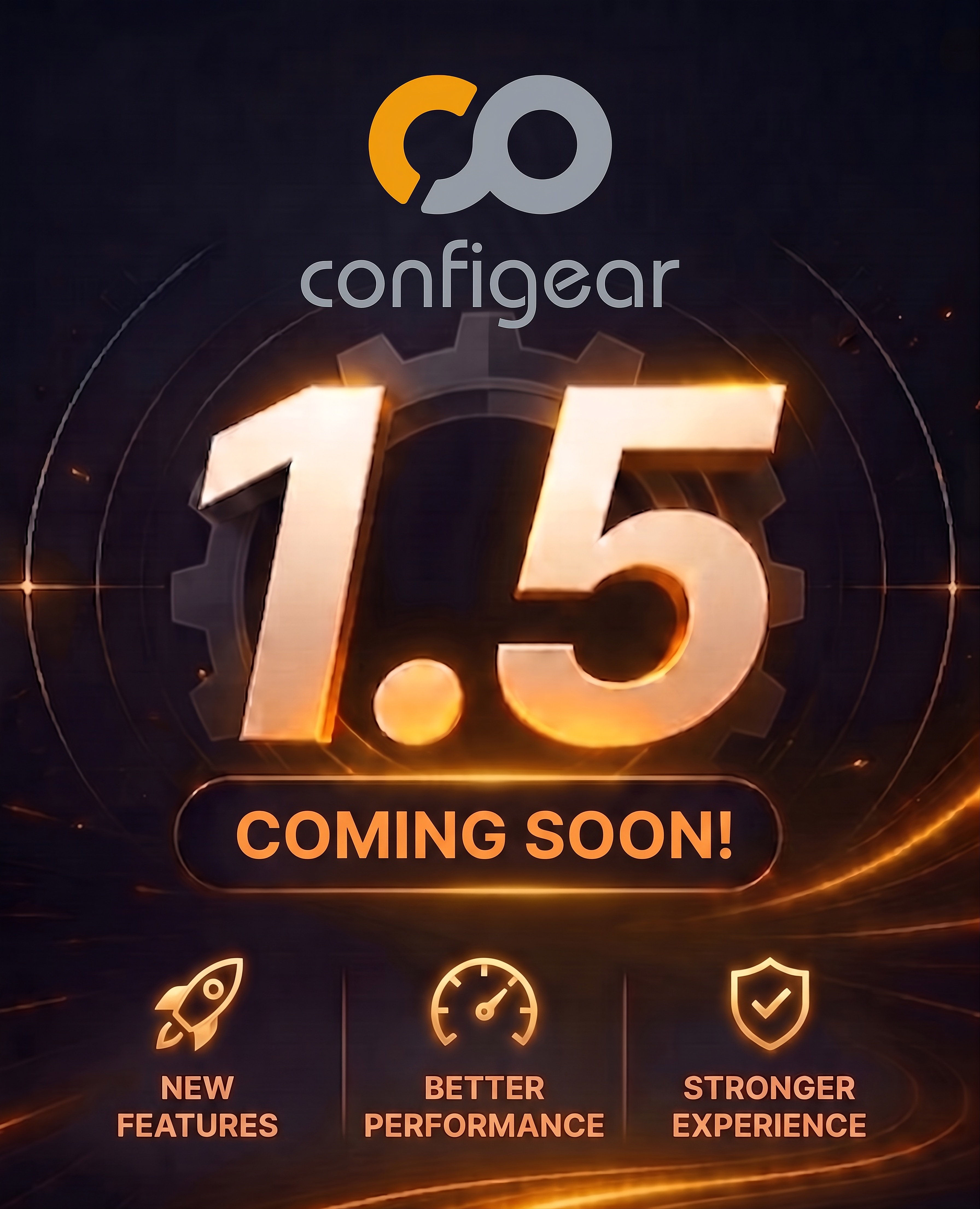 Configear 1.5 announcement