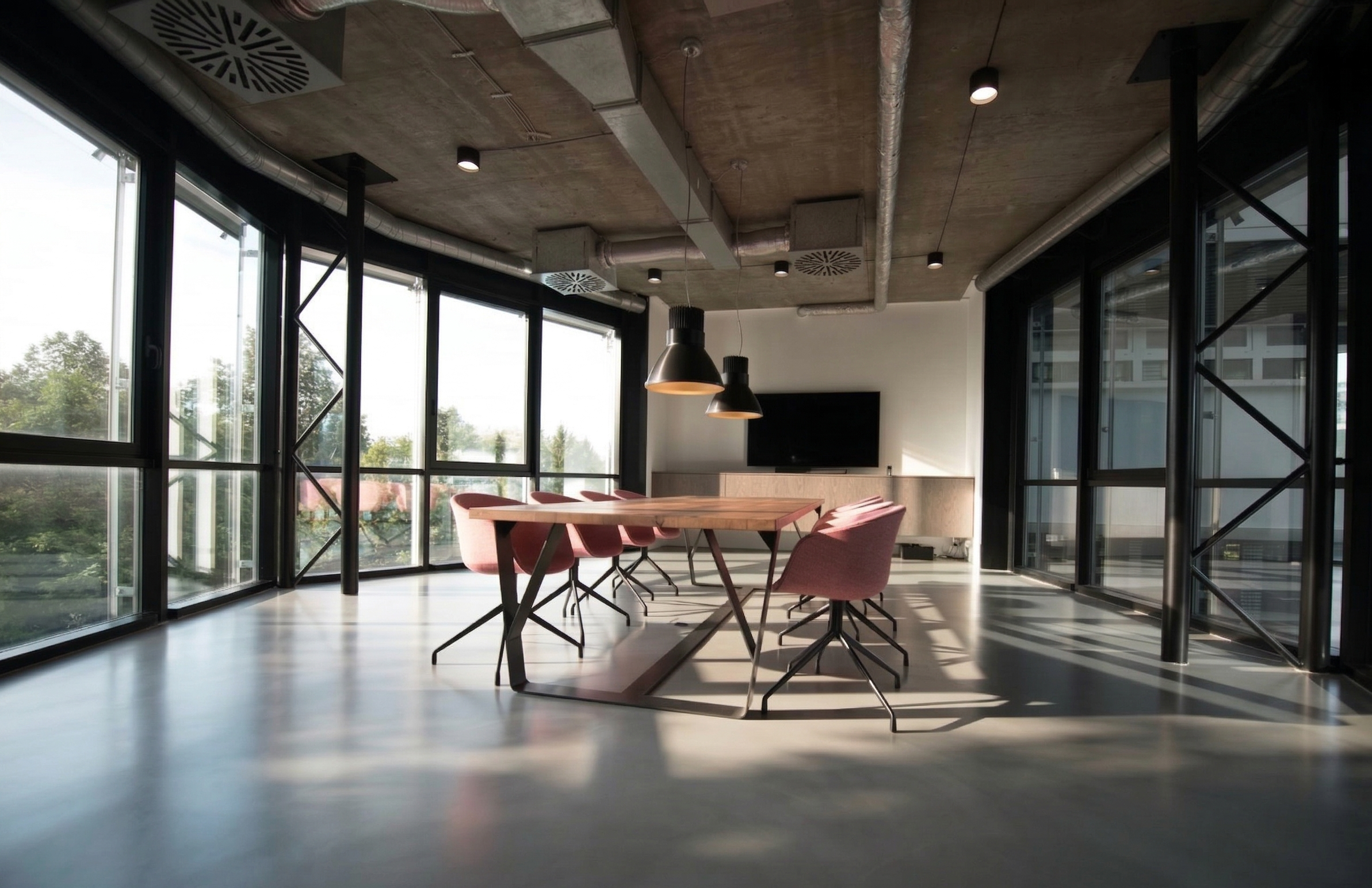 White CAD studio space